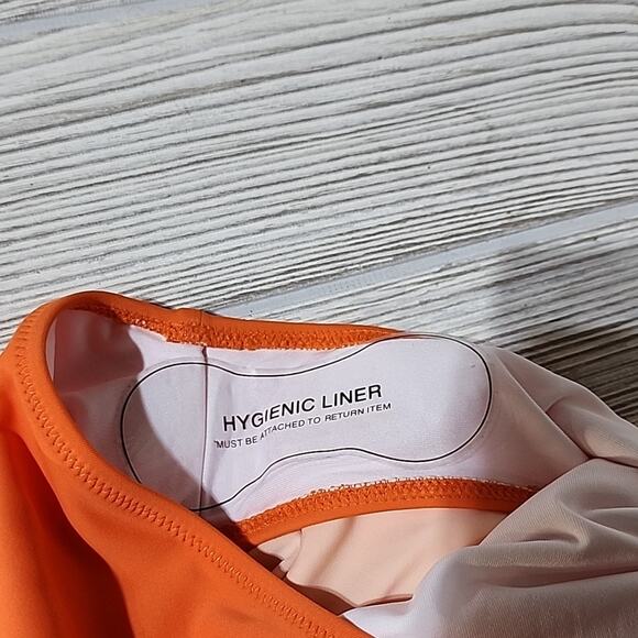 Cupshe One Piece Swimsuit, Wrap Color-Block Style, Women's Large, NWT - Picture 12 of 12